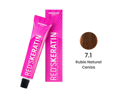 Tinte con queratina RED'S KERATIN 60ml 7.1