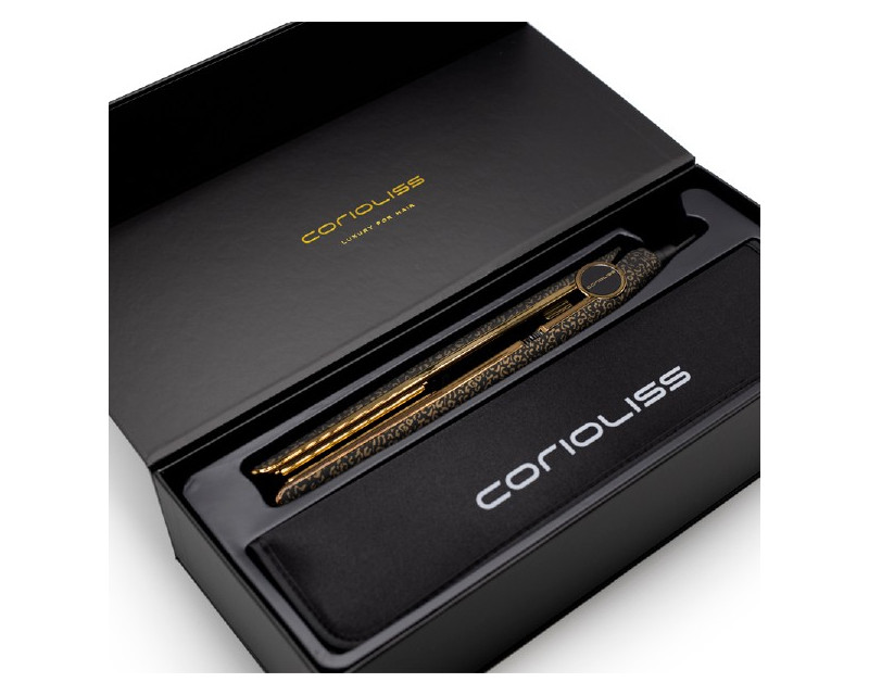 Corioliss C1 Gold Leopard Soft Touch plancha de pelo