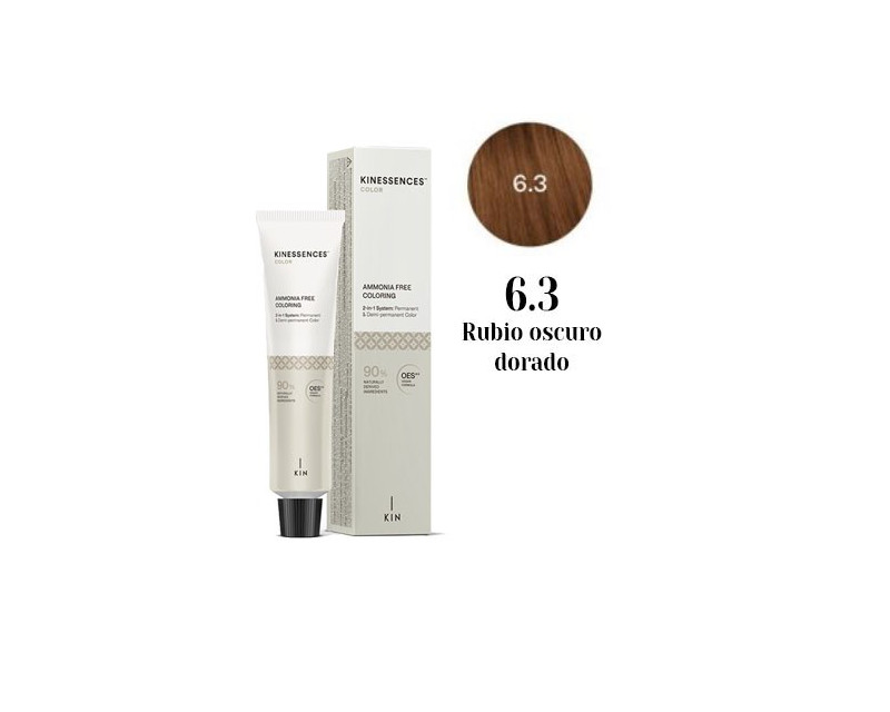 Tinte vegano sin amoniaco Kinessences 6.3 100 ml