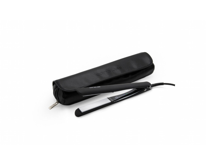 Corioliss C5 Black Soft Touch Chrome plancha de pelo