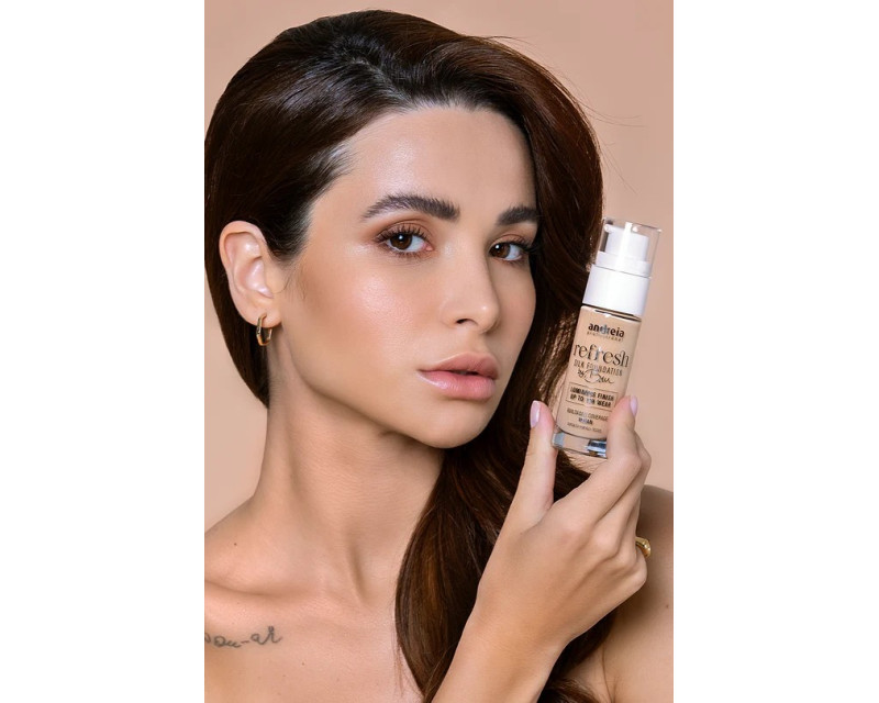 Andreia Refresh Silk Foundation 03 Cool Sand base de maquillaje