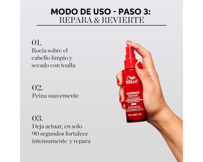Wella Ultimate Repair Miracle Hair Rescue tratamiento sin aclarado 30ml