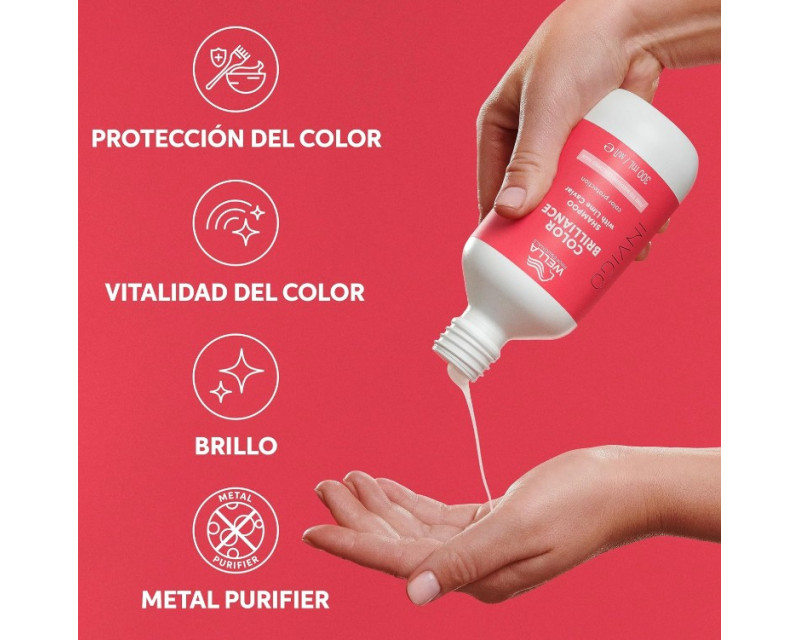 Wella Invigo Color Brilliance Shampoo champú protector de color 300ml
