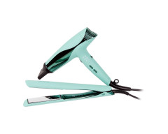 KIt Corioliss Plancha de Pelo C5 Mint Green + Secador de pelo wind mint green